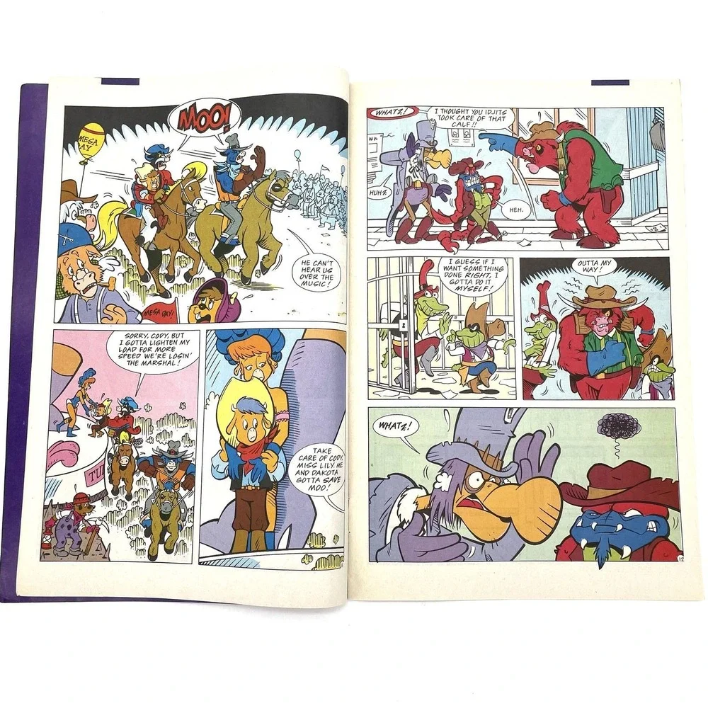 Wild West Cow-Boys of Moo Mesa #3 Archie Comics 1993 3-Issue Mini-Series